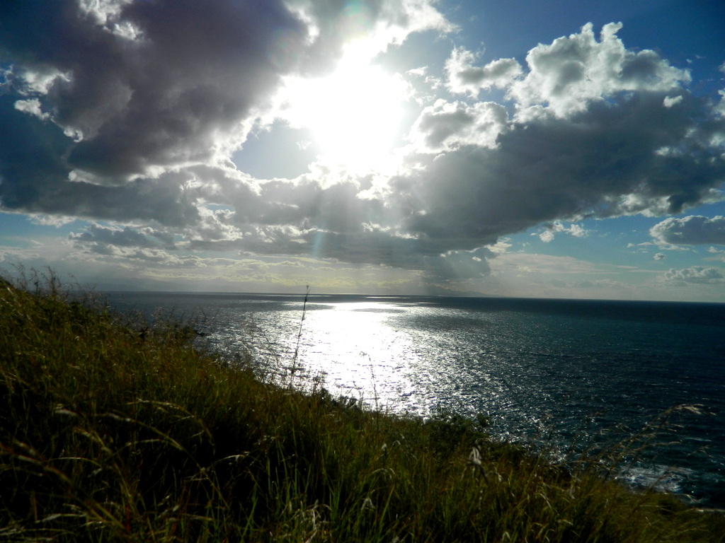 sun clouds west coast Lipari