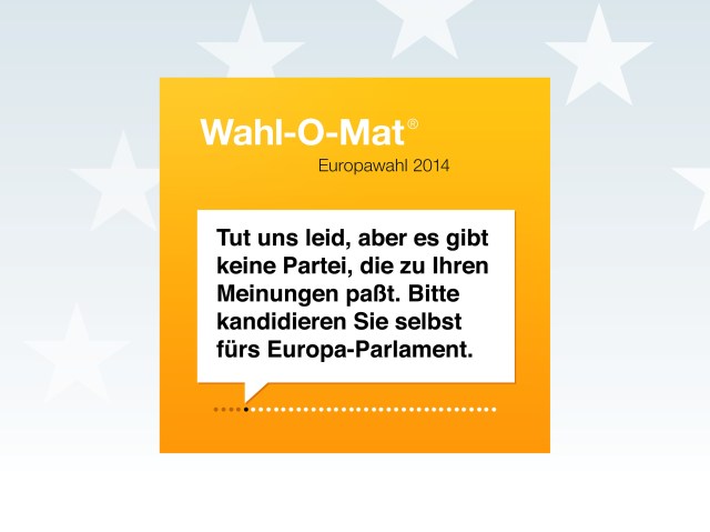 Wahl-O-Mat Europawahl 2014