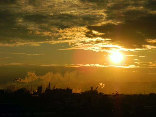 factory sunset 2