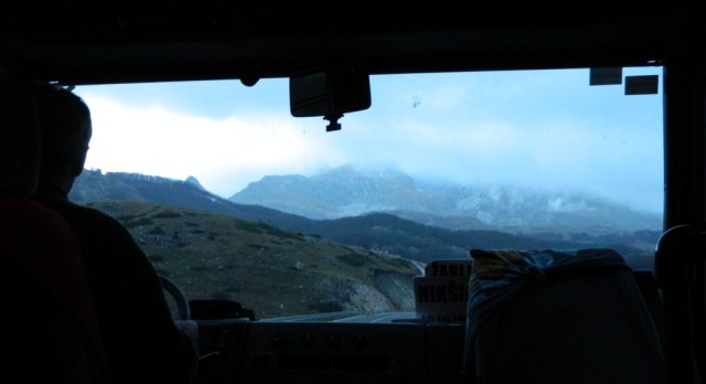 bus Zabljak mountains