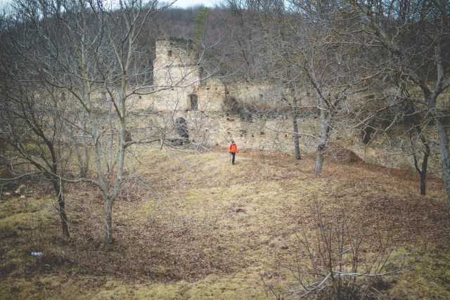 Mutter Burgruine Saschiz 2