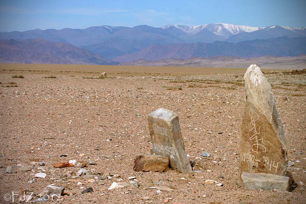 042B Hovd grave markers