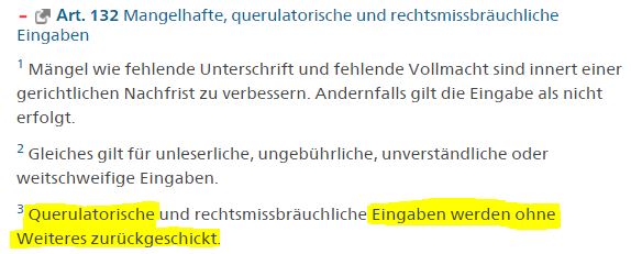 querulant-132-zpo-schweiz