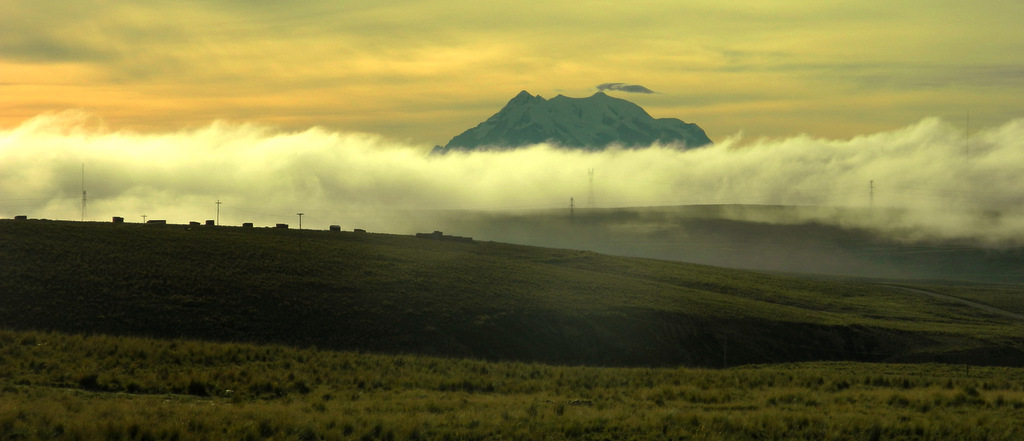 Wolken Illimani 2