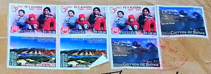 Briefmarken Bolivien