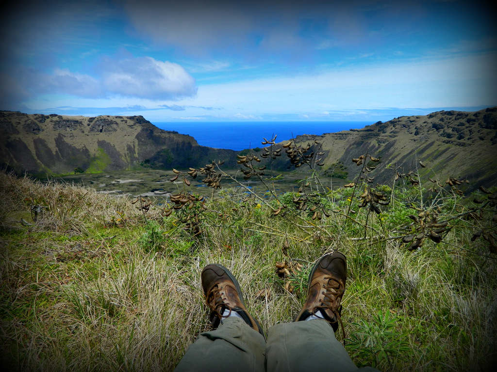 Rano Kau feet