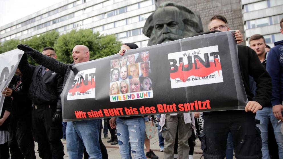 Chemnitz Hitlergruss