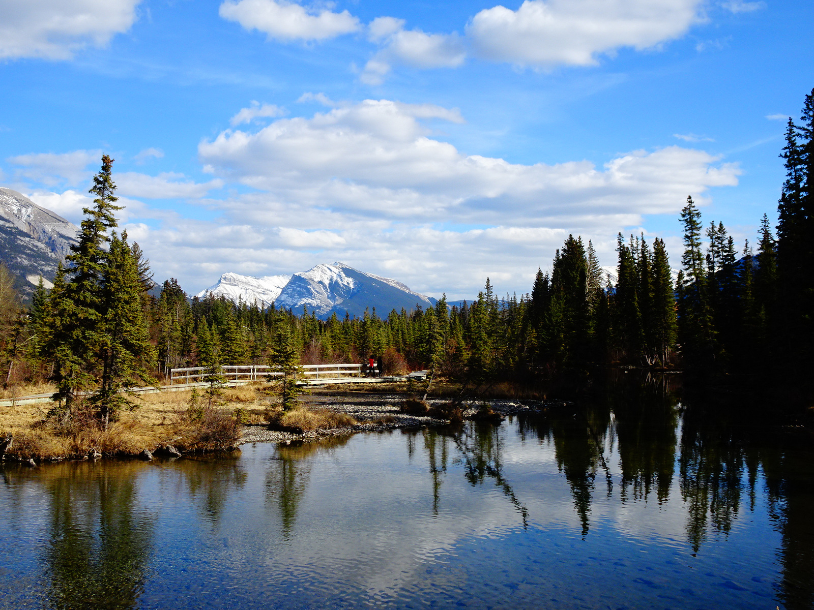 first view in Canmore