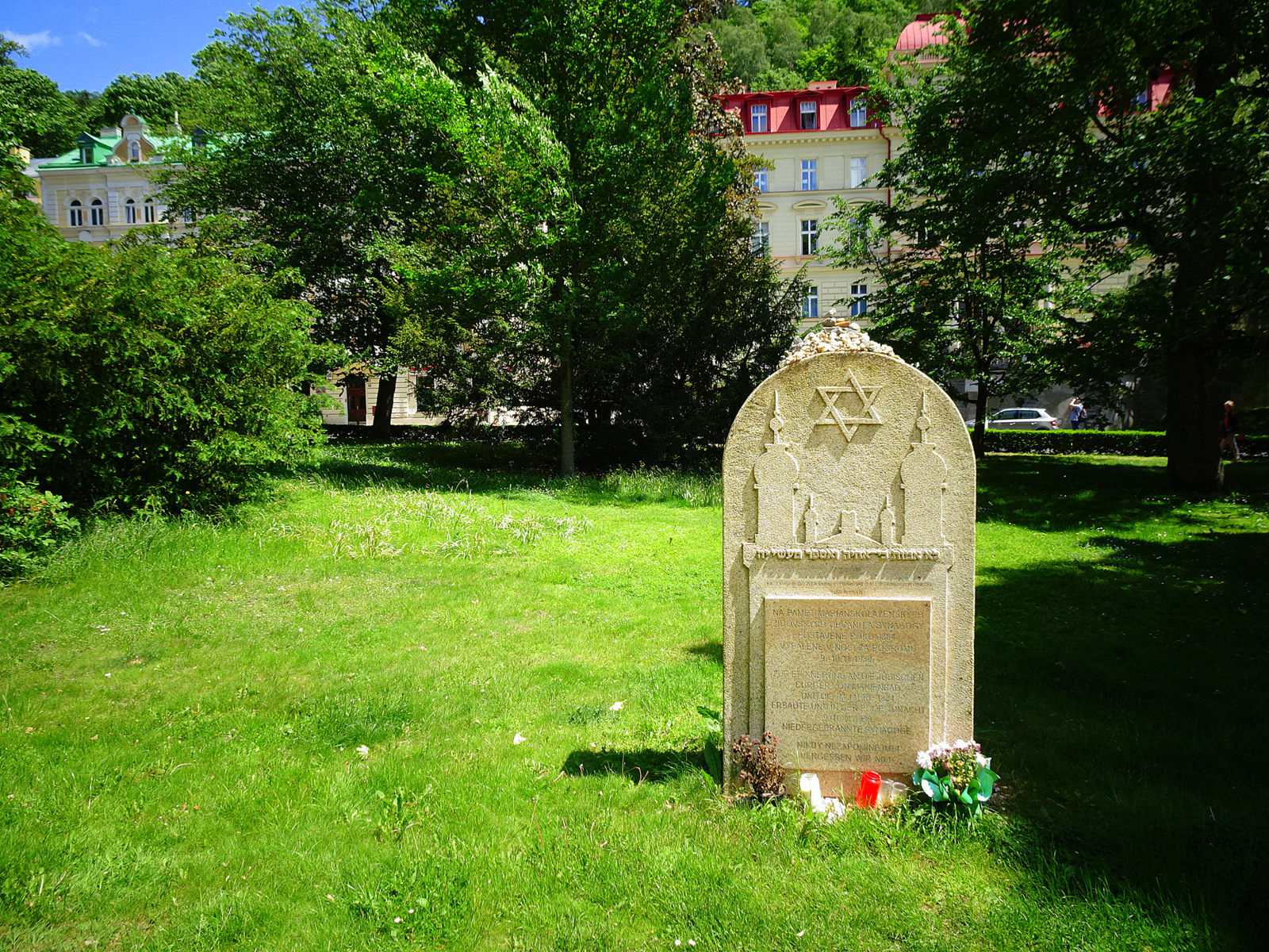 Gedenkstein Synagoge Marienbad.JPG