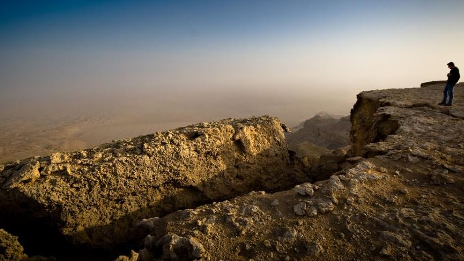 Qattara depression cliff